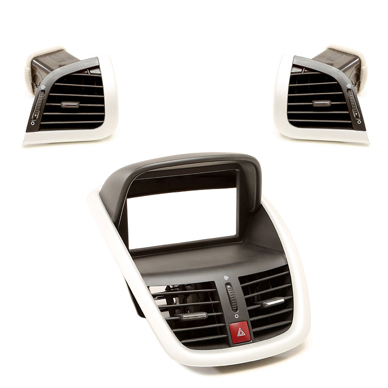 ست کامل دریچه هوا و تنظیم بخاری 207 فابریک