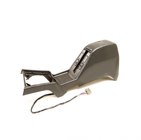 مجموعه کنسول پژو پارس مشکی قدیم با متعلقات